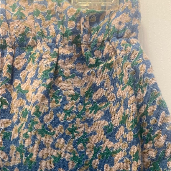 Mirth High Waist Floral Blue Women's Shorts - Picture 5 of 11